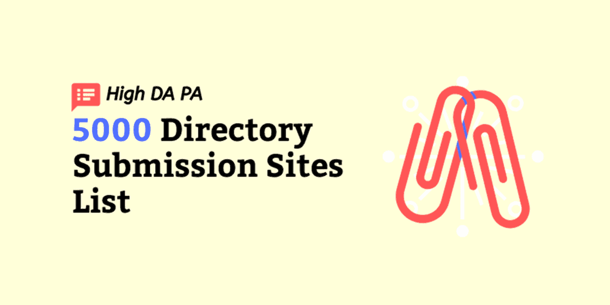 5000 directory submission sites list