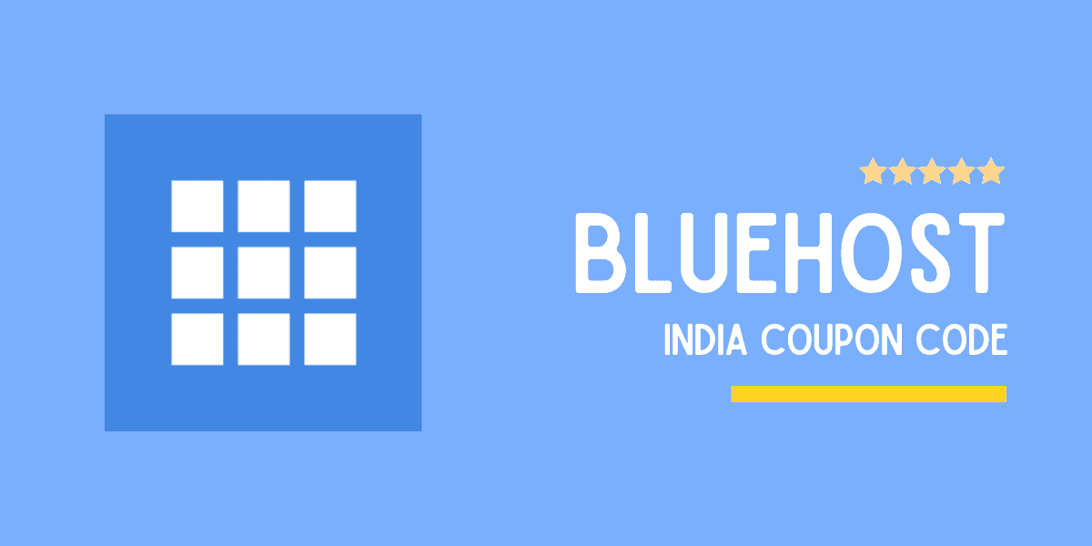 bluehost india coupon code