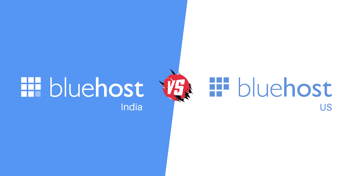 bluehost india vs bluehost com