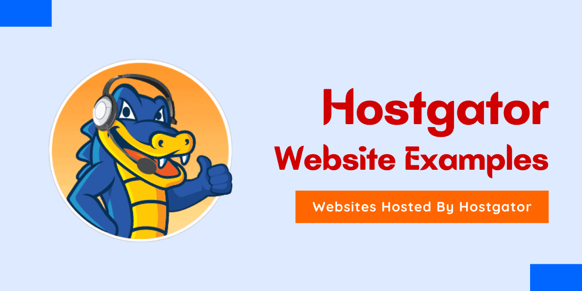 hostgator website examples