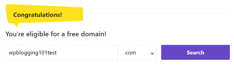 hostinger india free domain