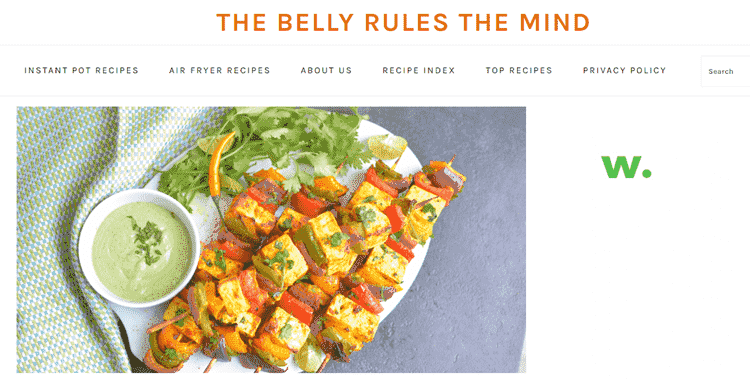 the belly rules the mind