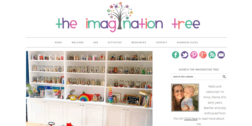 website examples the imagination tree